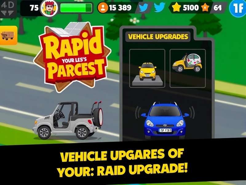 Rapid Parcel Quest Game Screenshot